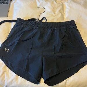 Under Armour Black Athletic Shorts Lightweight Breathable